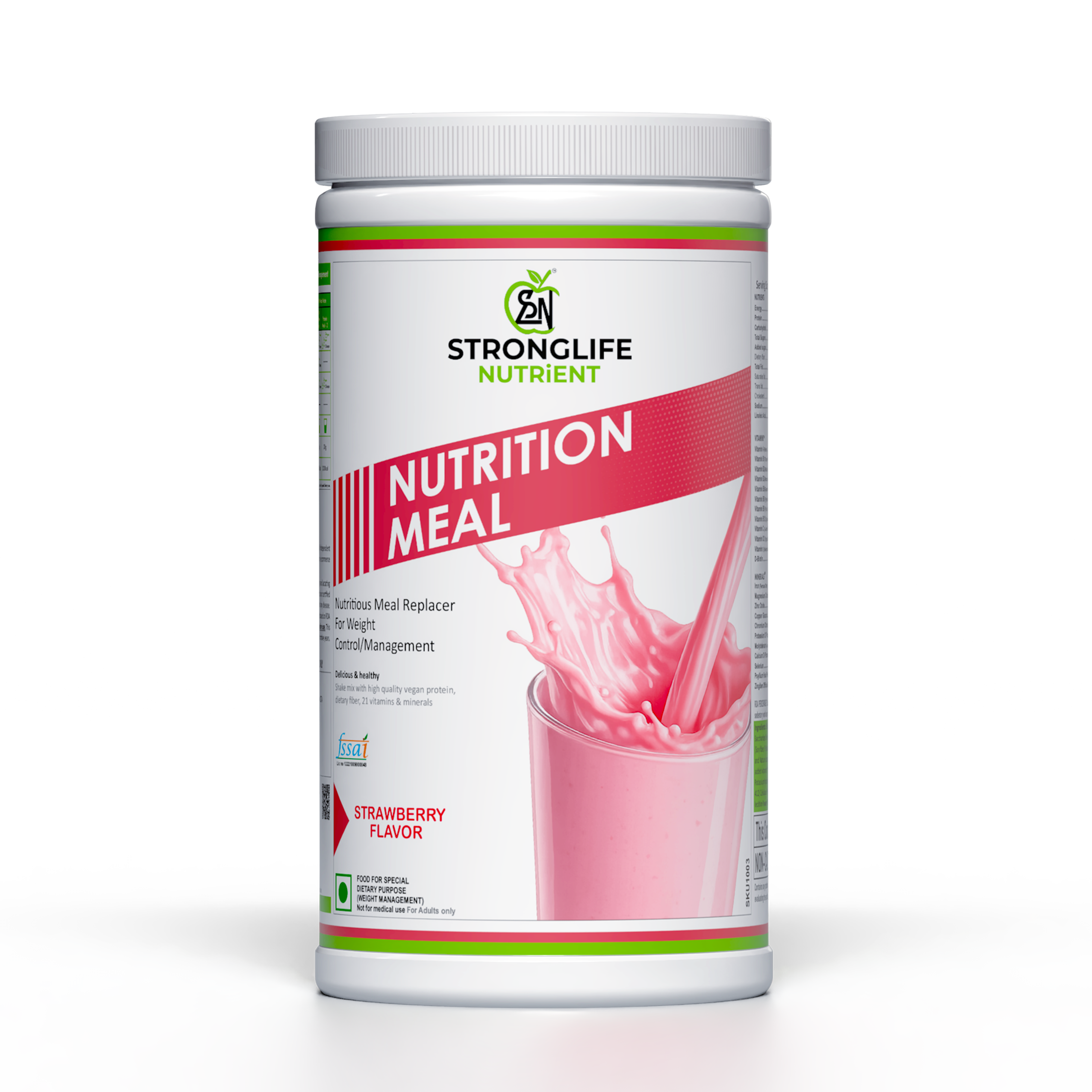 Nutrition Meal Strawberry Flavor